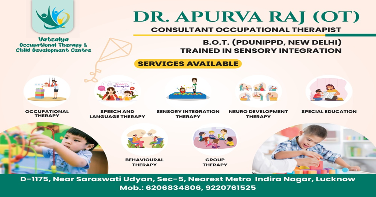 Pediatric Occupational Therapy in Lucknow